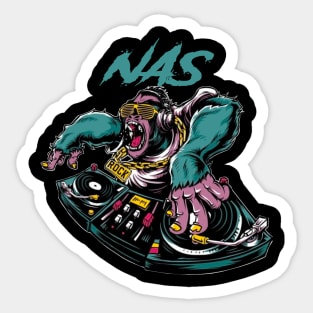 NAS RAPPER Sticker